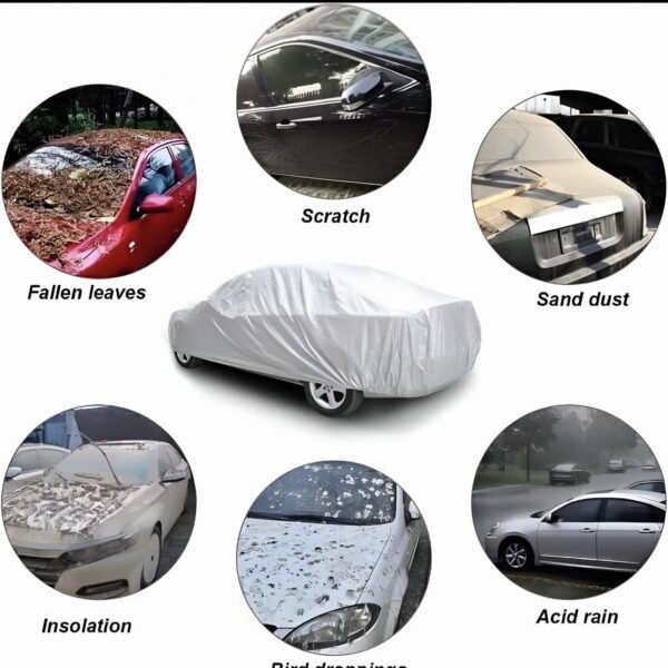 Cobertor Coche Impermeable Anti-UV Lluvia Nieve Polvo