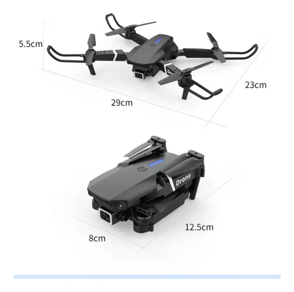 Drone con cámara 4K, modelo E88-Pro